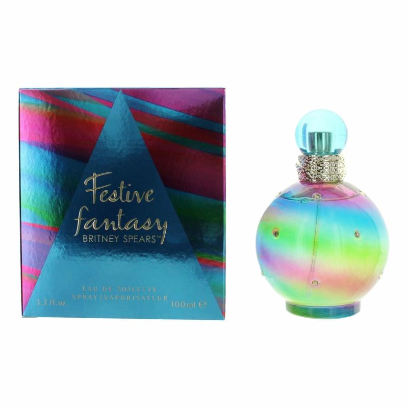 Festive Fantasy By Britney Spears, 3.3 Oz Eau De Toilette Spray For Women