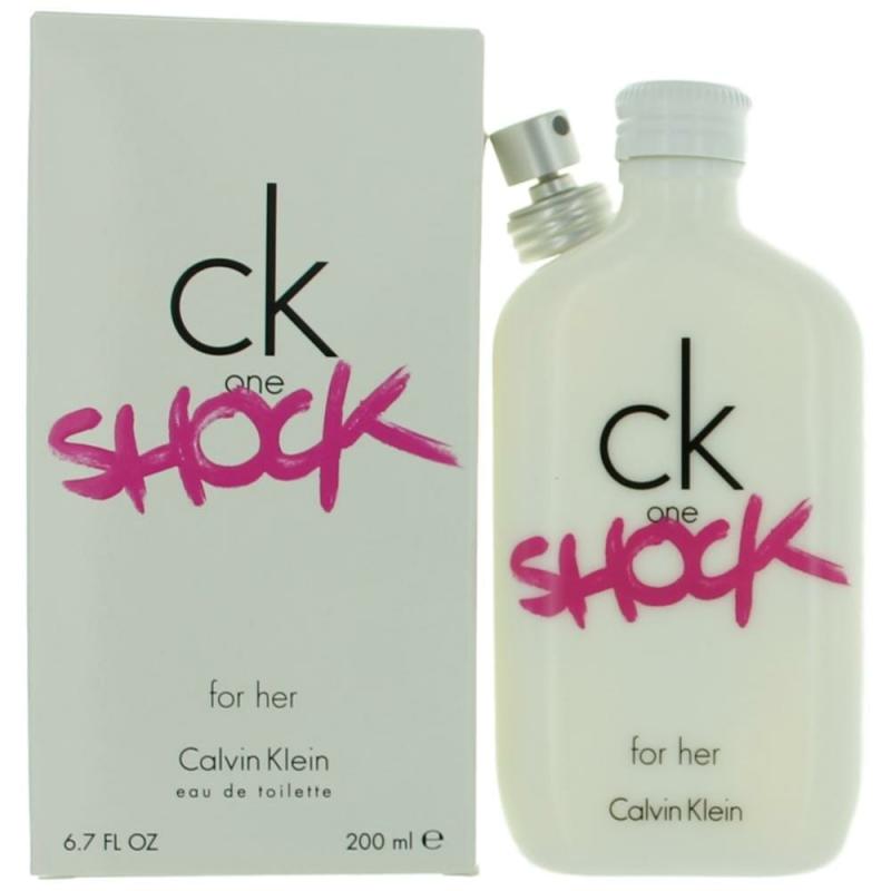Ck One Shock By Calvin Klein, 6.7 Oz Eau De Toilette Spray For Women