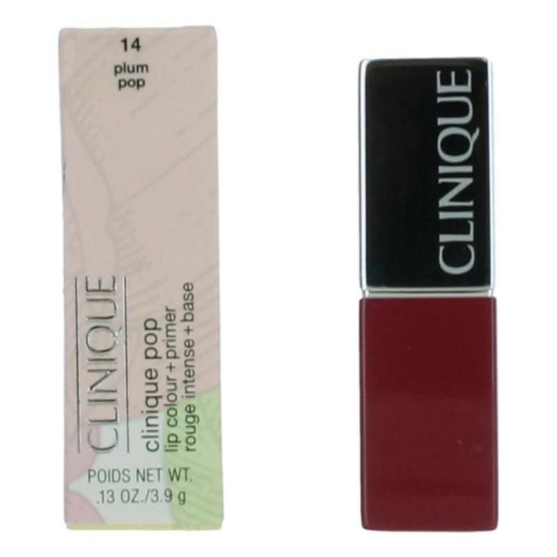 Clinique Pop By Clinique, .13 Oz Lip Colour + Primer - 14 Plum Pop