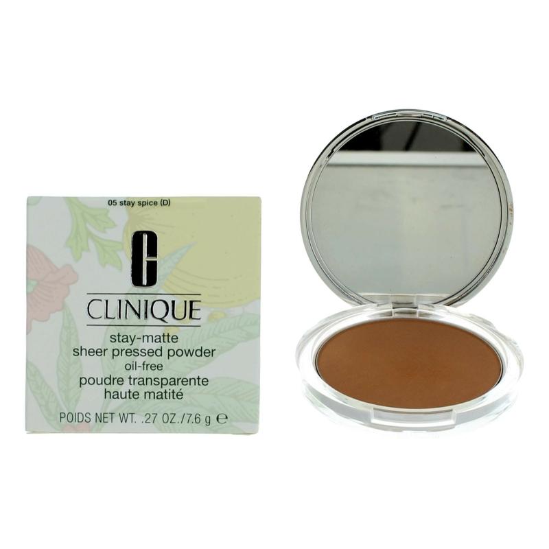Clinique Stay-Matte By Clinique, .27 Oz Sheer Pressed Powder - 05 Stay Spice