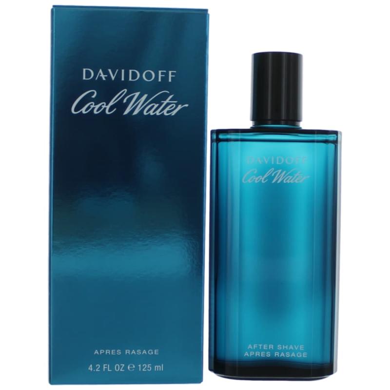 Cool Water By Davidoff, 4.2 Oz After Shave Splash For Men