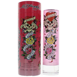 Ed Hardy By Christian Audigier, 3.4 Oz Eau De Parfum Spray For Women