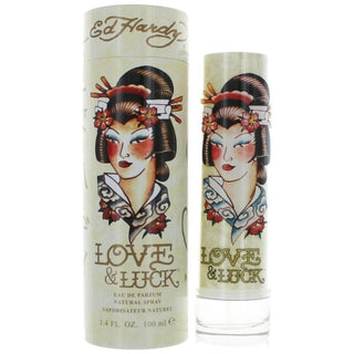 Ed Hardy Love &amp; Luck By Christian Audigier, 3.4 Oz Eau De Parfum Spray For Women