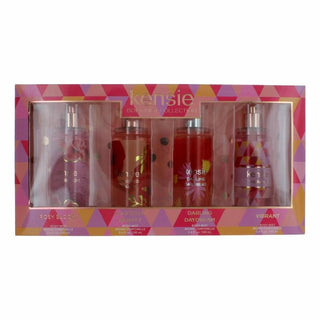 Kensie By Kensie, 4 Piece Body Mist Gift Set Variety For Women