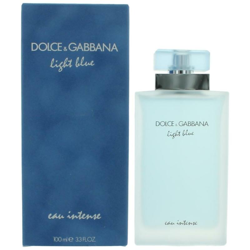 Light Blue Eau Intense By Dolce &amp; Gabbana, 3.3 Oz Eau De Parfum Spray For Women