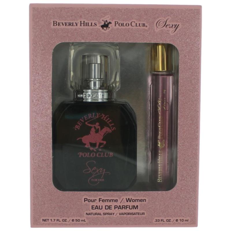Bhpc Sexy By Beverly Hills Polo Club, 2 Piece Set For Women With Rollerball Pen