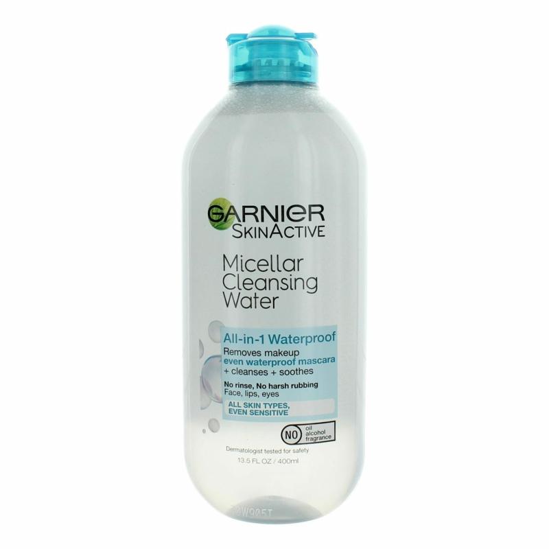 Garnier Skin Active By Garnier, 13.5 Oz All- In-1 Waterproof Micellar Cleansing Water
