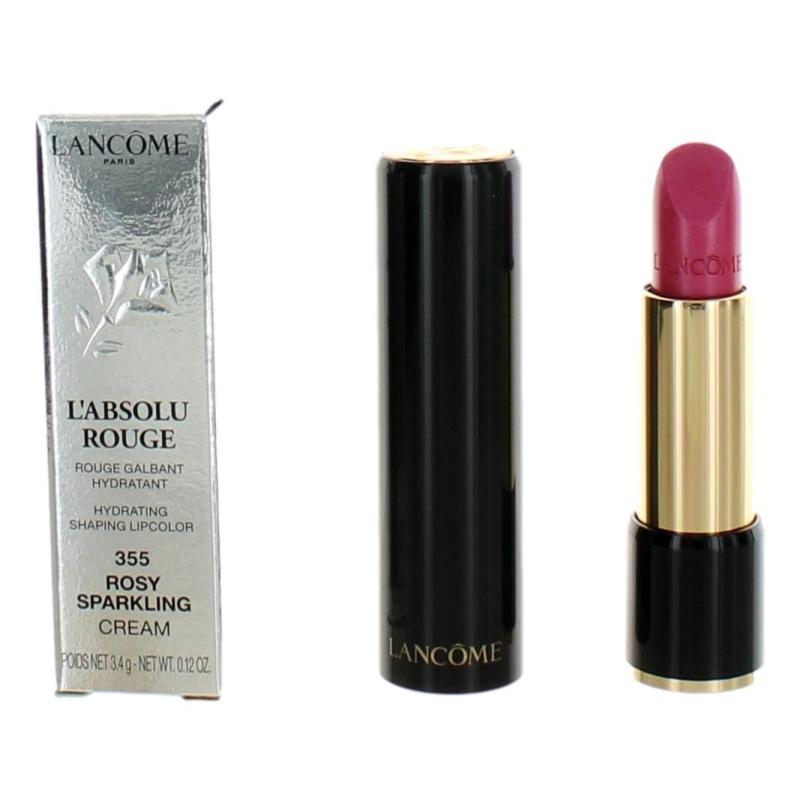 Lancome L'Absolu Rouge By Lancome. .12 Oz Lipstick - 355 Rosy Sparkling