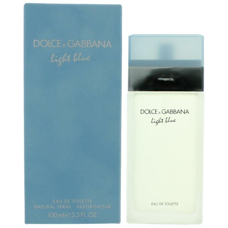 Light Blue By Dolce &amp; Gabbana, 3.3 Oz Eau De Toilette Spray For Women