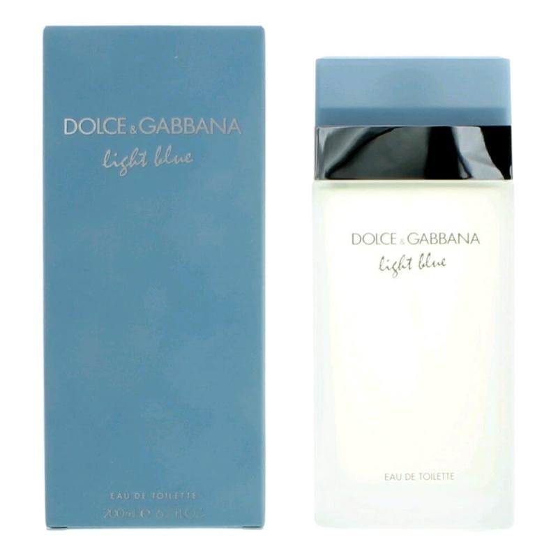 Light Blue By Dolce &amp; Gabbana, 6.7 Oz Eau De Toilette Spray For Women