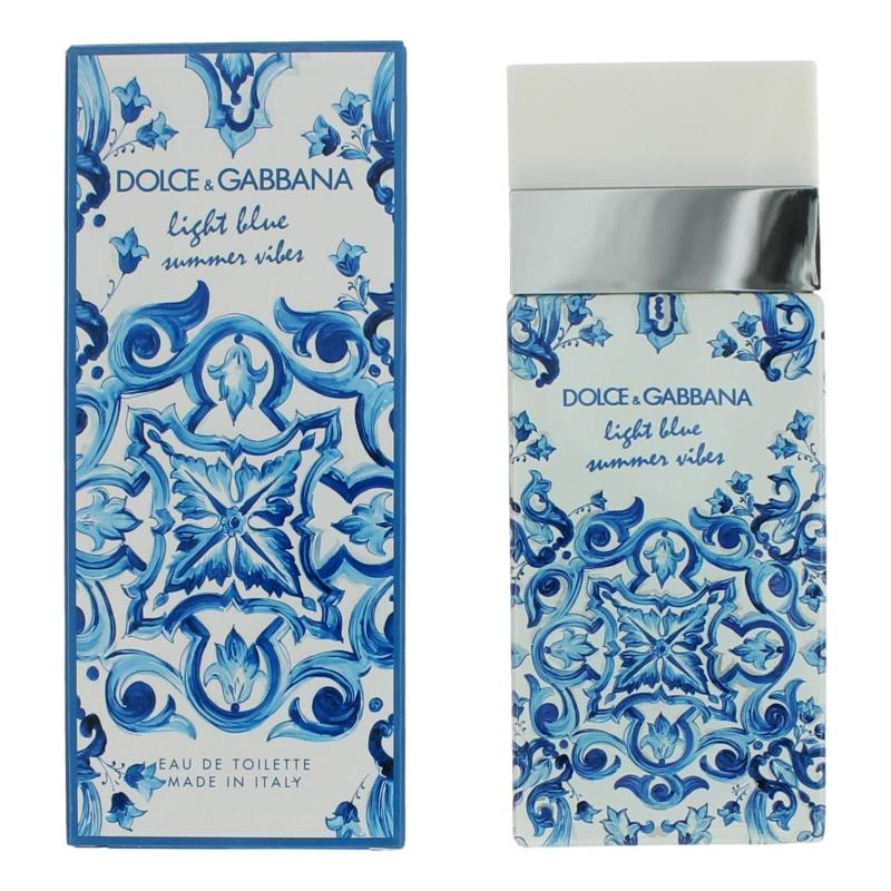 Light Blue Summer Vibes By Dolce &amp; Gabbana, 3.3 Oz Eau De Toilette Spray For Women