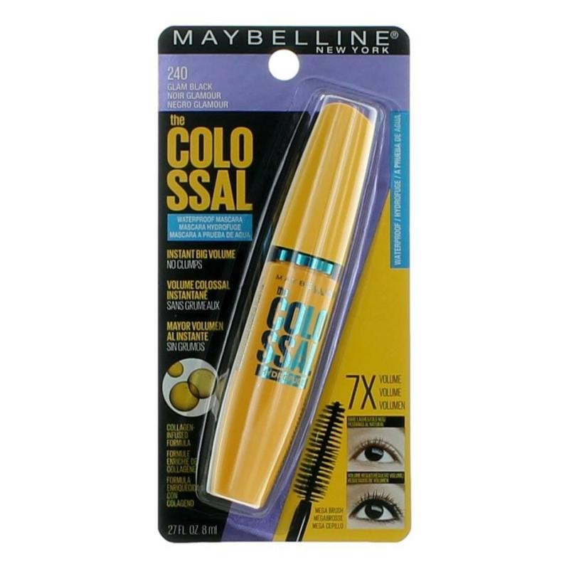 Maybelline The Colosal Waterproof Mascara By Maybelline, .27 Oz - 240 Glam Black