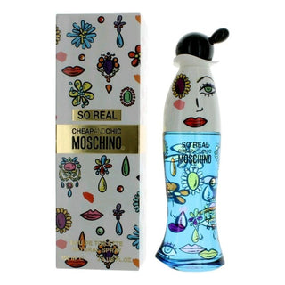 Cheap &amp; Chic So Real By Moschino, 3.4 Oz Eau De Toilette Spray For Women