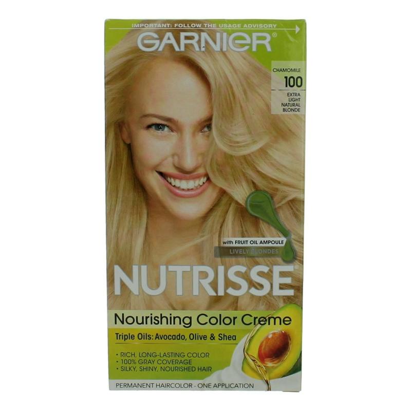 Garnier Hair Color Nutrisse Coloring Creme By Garnier, Hair Color - Chamomile 100