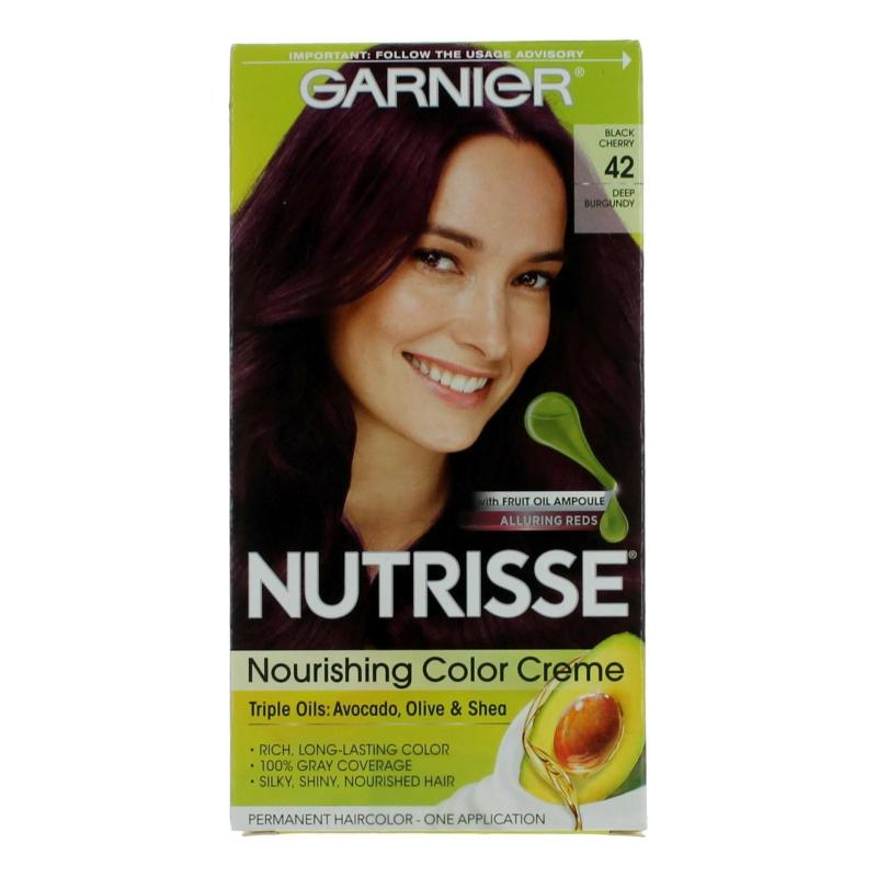 Garnier Hair Color Nutrisse Coloring Creme By Garnier, Hair Color - Black Cherry 42