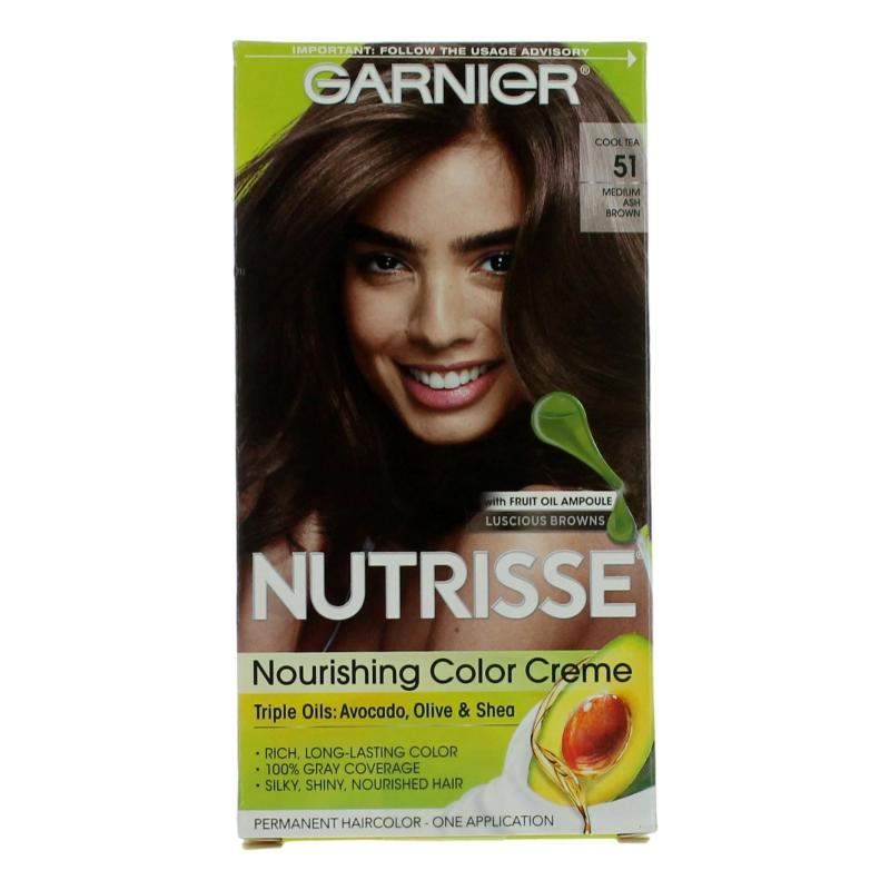 Garnier Hair Color Nutrisse Coloring Creme By Garnier, Hair Color - Cool Tea 51