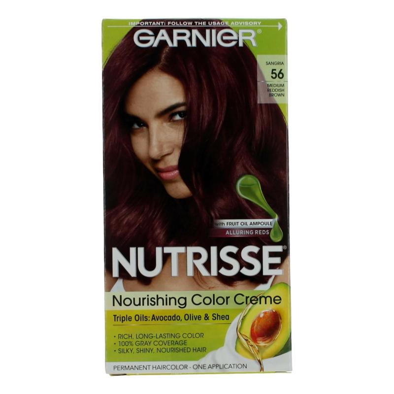 Garnier Hair Color Nutrisse Coloring Creme By Garnier, Hair Color - Sangria 56