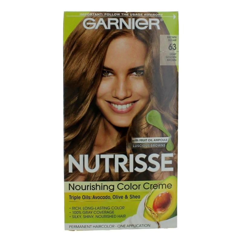 Garnier Hair Color Nutrisse Coloring Creme By Garnier, Hair Color - Brown Sugar 63