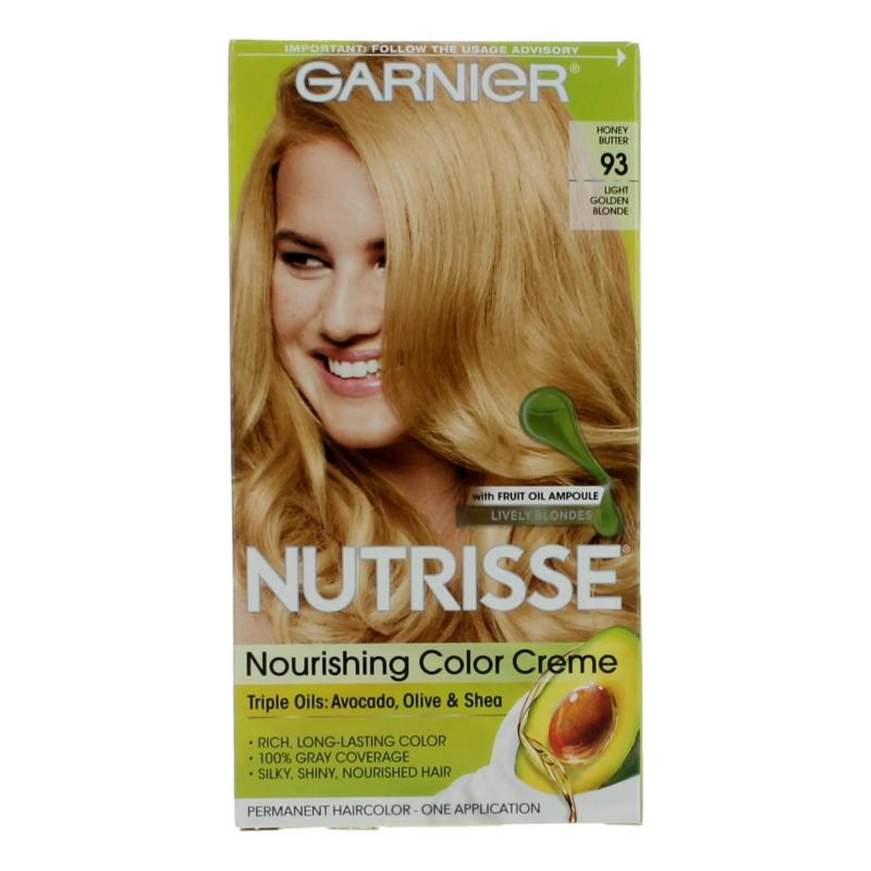 Garnier Hair Color Nutrisse Coloring Creme By Garnier, Hair Color - Honey Butter 93