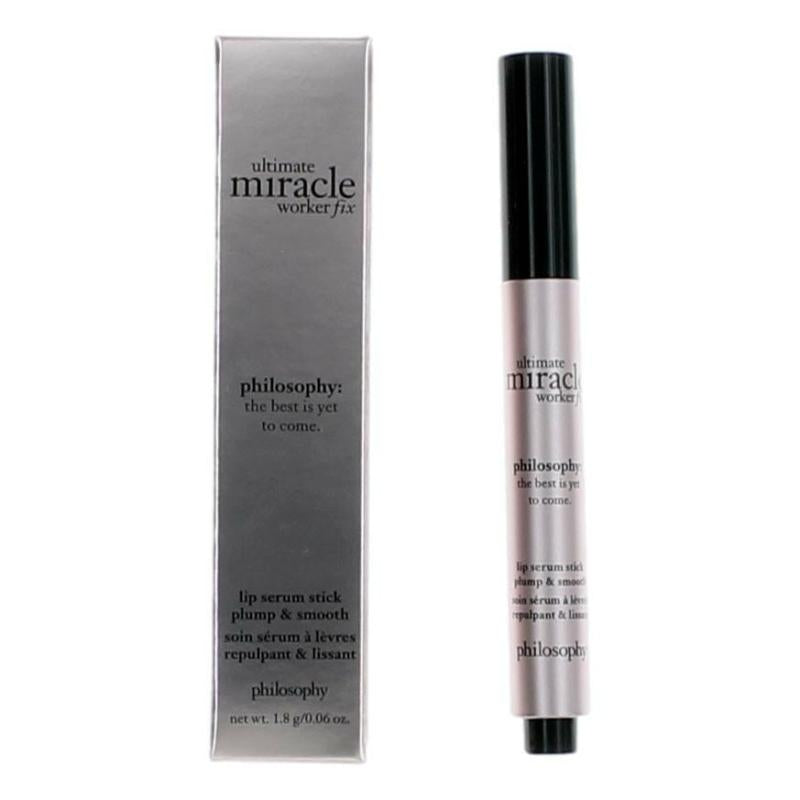 Ultimate Miracle Worker Fix By Philosophy, 0.06 Oz Lip Serum Stick For Unisex