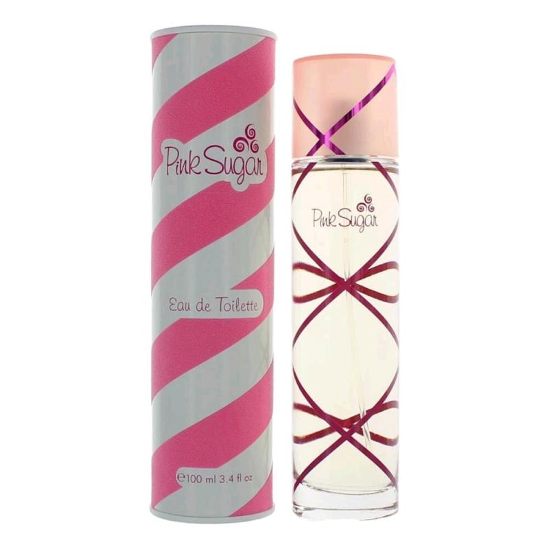Pink Sugar By Aquolina, 3.4 Oz Eau De Toilette Spray For Women