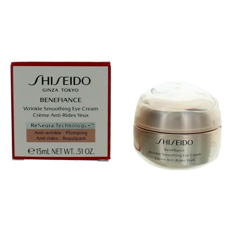 Shiseido Benefiance Wrinkle Smoothing Eye Cream By Shiseido, .51 Oz Eye Cream