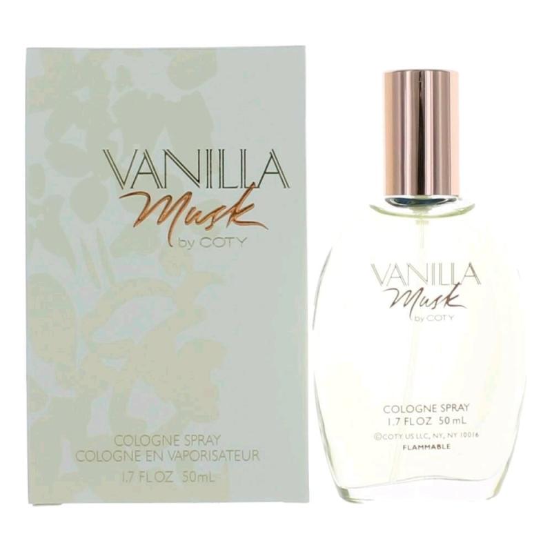 Vanilla Musk By Coty, 1.7 Oz Cologne Spray For Women