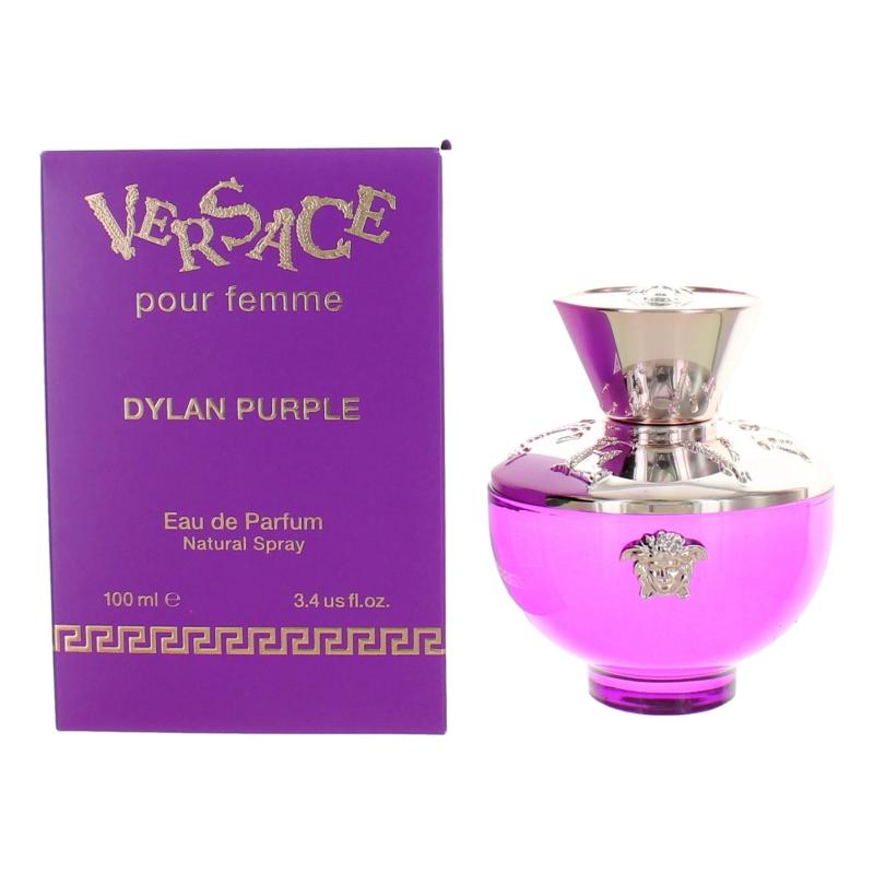Versace Dylan Purple By Versace, 3.4 Oz Eau De Parfum Spray For Women