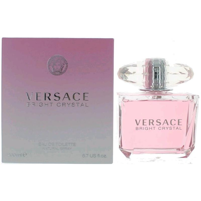 Versace Bright Crystal By Versace, 6.7 Oz Eau De Toilette Spray For Women