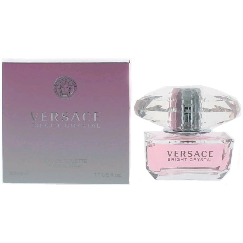 Versace Bright Crystal By Versace, 1.7 Oz Eau De Toilette Spray For Women