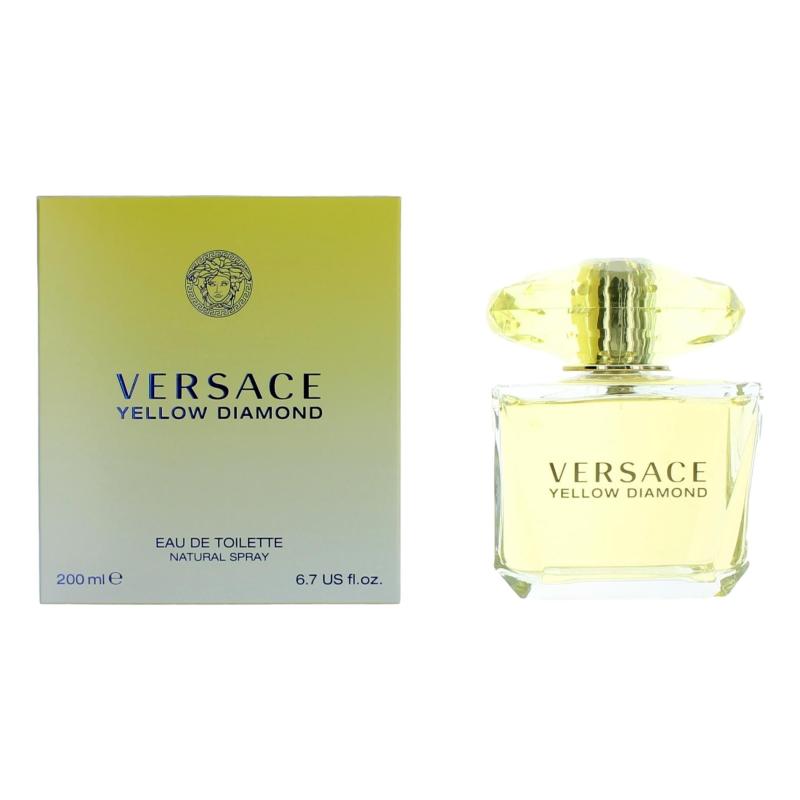 Versace Yellow Diamond By Versace, 6.7 Oz Eau De Toilette Spray For Women