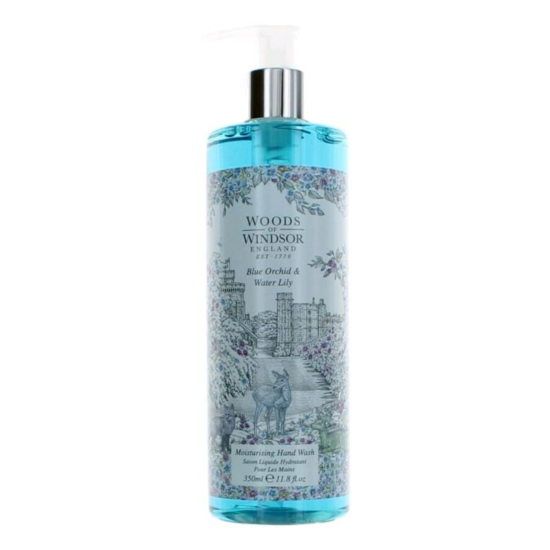 Woods Of Windsor Blue Orchid &amp; Water Lily By Woods Of Windsor, 11.8 Oz Moisturising Hand Wash For Women