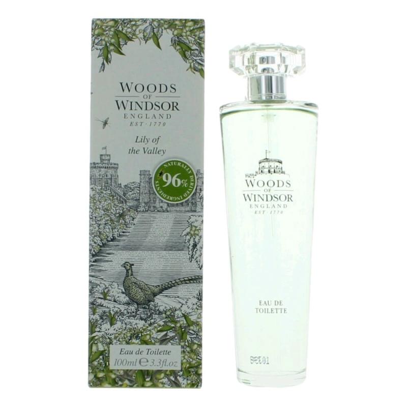 Woods Of Windsor Lily Of The Valley By Woods Of Windsor, 3.3 Oz Eau De Toilette Spray For Women