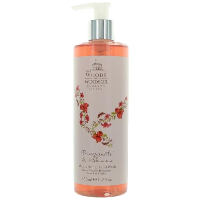 Woods Of Windsor Pomegranate &amp; Hibiscus By Woods Of Windsor, 11.8 Oz Moisturising Hand Wash For Women