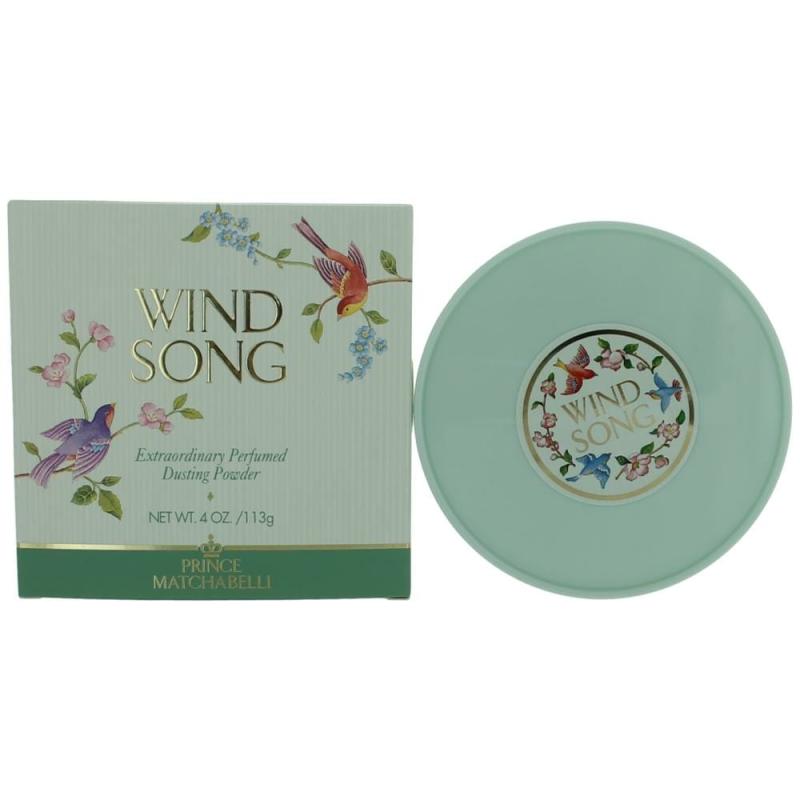 Wind Song By Prince Matchabelli, 4 Oz Extraordinary Perfumed Dusting Powder For Women