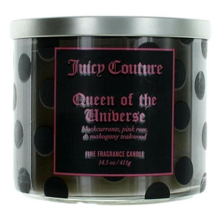 Juicy Couture 14.5 Oz Soy Wax Blend 3 Wick Candle - Queen Of The Universe