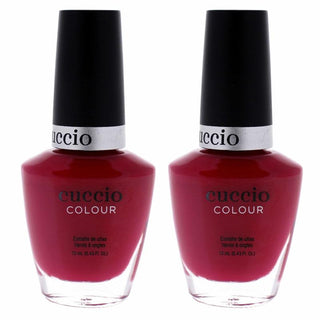 Colour Nail Polish - High Resolutions by Cuccio Colour for Women - 0.43 oz Nail Polish - Pack of 2