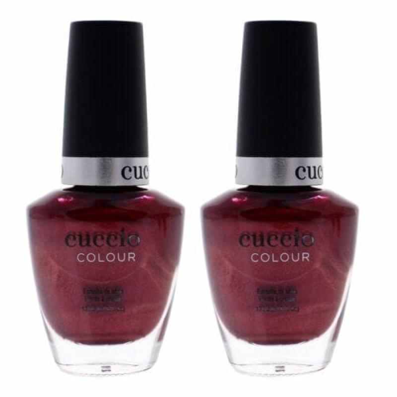 Colour Nail Polish - Give It A Twirl by Cuccio Colour for Women - 0.43 oz Nail Polish - Pack of 2