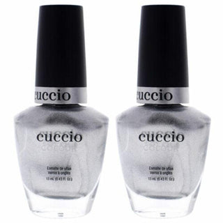 Colour Nail Polish - Hong Kong Harbor by Cuccio Colour for Women - 0.43 oz Nail Polish - Pack of 2