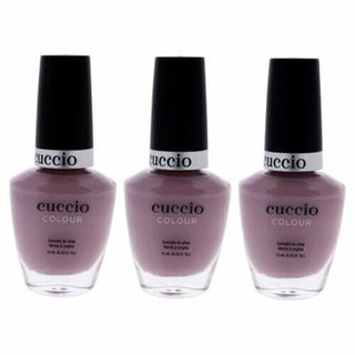 Colour Nail Polish - On Pointe by Cuccio Colour for Women - 0.43 oz Nail Polish - Pack of 3