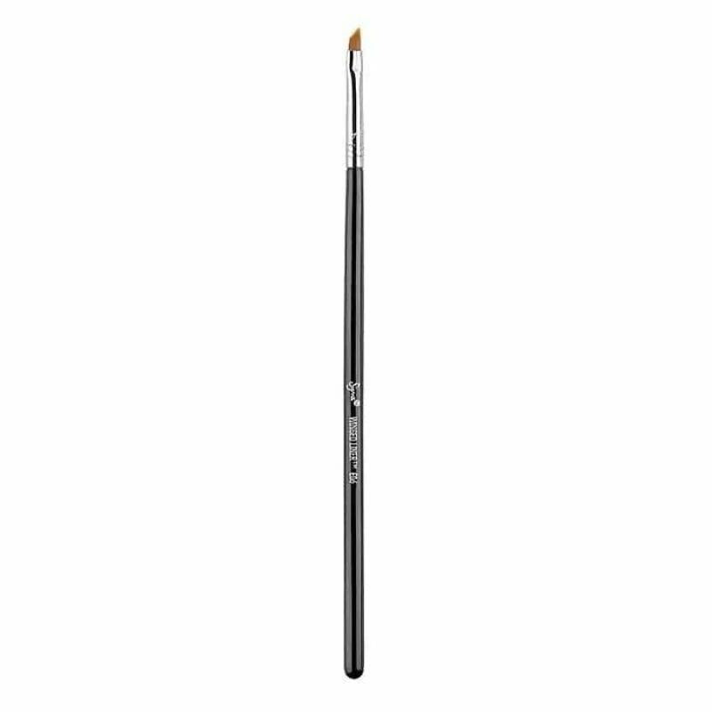 Winged Liner Brush - E06 Black-Chrome by SIGMA Beauty for Women - 1 Pc Brush