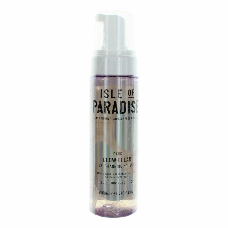Isle Of Paradise Glow Clear By Isle Of Paradise, 6.76 Oz Self Tanning Mousse - Dark